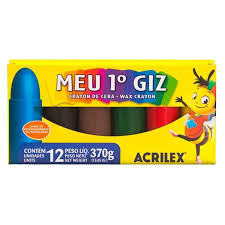 MEU PRIMEIRO GIZ 12CORES ACRILEX