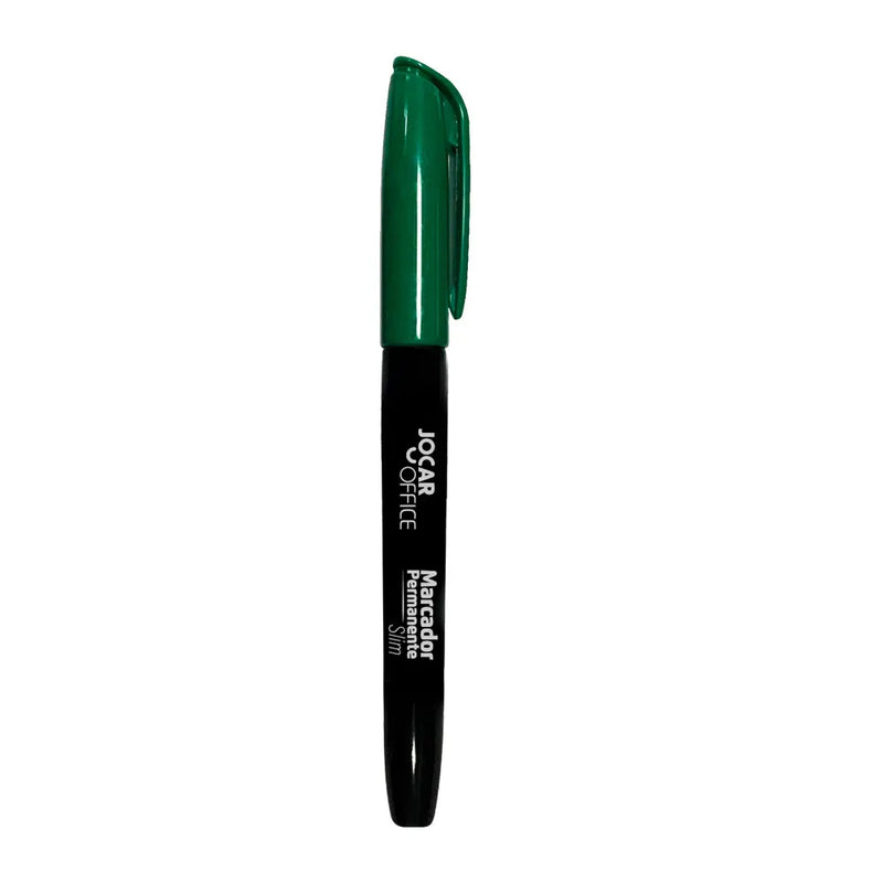 Marcador Permanente Slim Verde LEOELEO