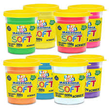 Massinha Sortida Soft 500G ACRILEX