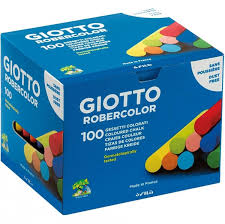 GIZ DE LOUSA COLORIDO C/100 GIOTTO ROBERCOLLOR