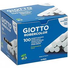 GIZ DE LOUSA BRANCO C/100 GIOTTO ROBERCOLLOR