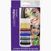 Tinta Facial Cremosa C/6 COLORMAKE