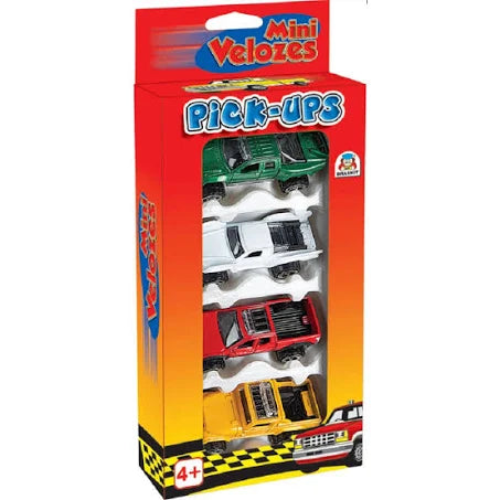 MINI VELOZES PICK-UP C/4 BRASKIT